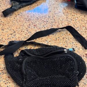 VENUS Black Mini Bag
